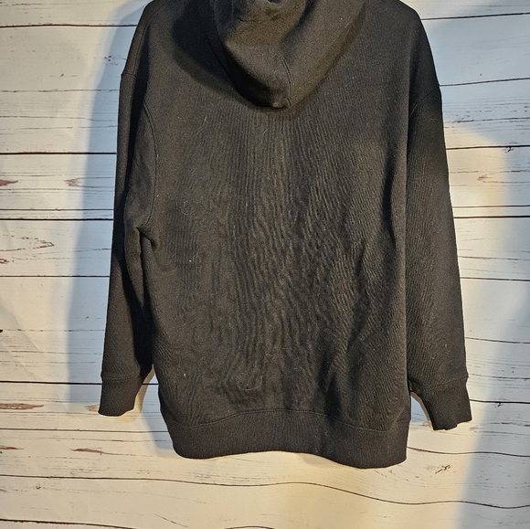 Coach New York Black Hoodie Graphic Sweatshirt Multicolor Pullover‎ XS - Picture 3 of 7